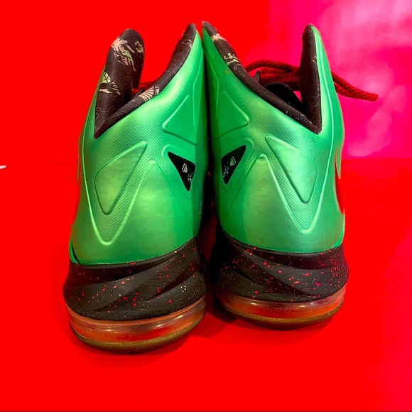 SALE: Nike Lebron 10 X Cutting Jade Men’s Basketball Shoes - Picture 4 of 6